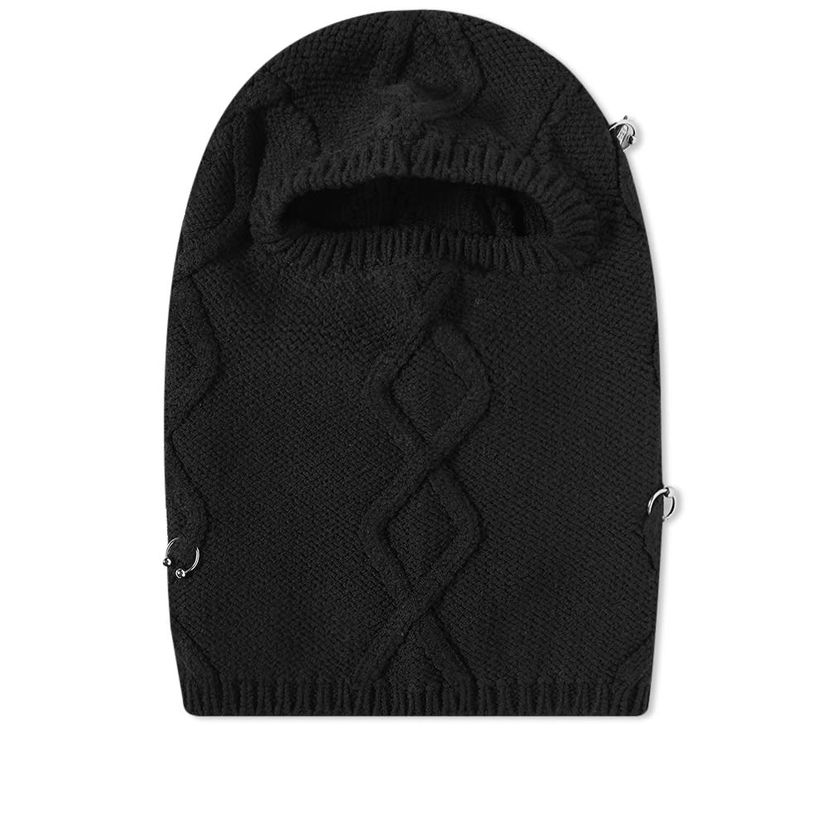 Džemper 032C 032c Highland Cable Knit Balaclava Crna | FW22-A-0041