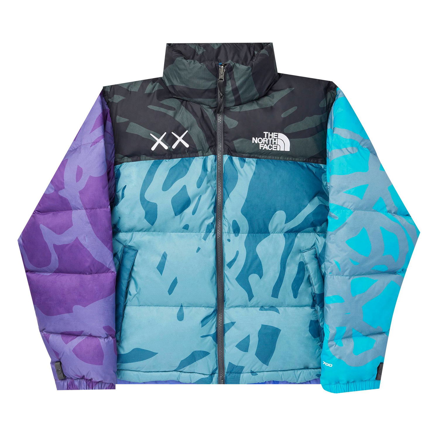 Pernata jakna The North Face KAWS x Retro 1996 Nuptse Puffer Jacket Višebojno | NF0A7WLU75S, 1