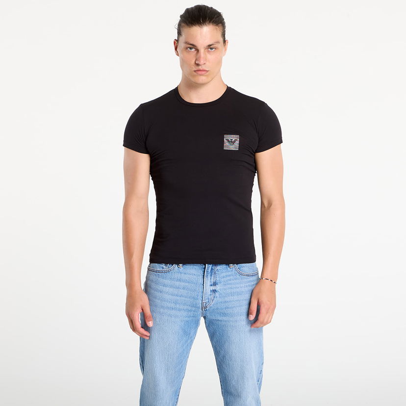 Majica kratkih rukava Emporio Armani EA7 Emporio Armani Crew Neck T-Shirt Crna | EM000375AF10798UC001