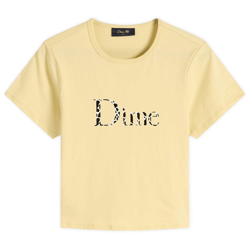Majica kratkih rukava Dime Women's Classic Dalmatians T-Shirt, Size X-Small Žuta | DIMEFA2513YEL
