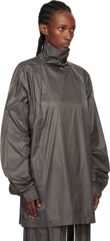 Vjetrovka Rick Owens Rick Owens DRKSHDW Concordians Jumbo Turtleneck Crna | DS02E7505 NP, 4