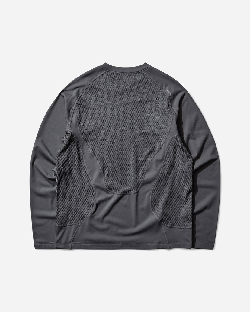 Majica kratkih rukava Satisfy FuzzFleece Octa Longsleeve T-Shirt Siva | 11063 88201