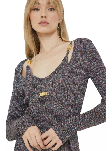 Džemper GCDS Cardigan Siva | SS23W370907