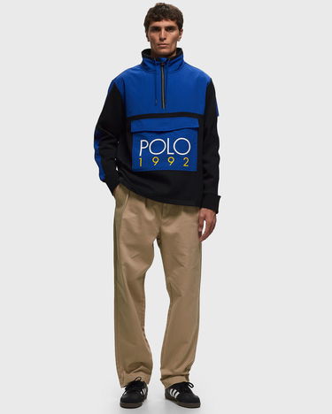 Dukserice Polo by Ralph Lauren ZIPMNJKTM3-LONG SLEEVE-HALF ZIP Plava | 710926948001, 1