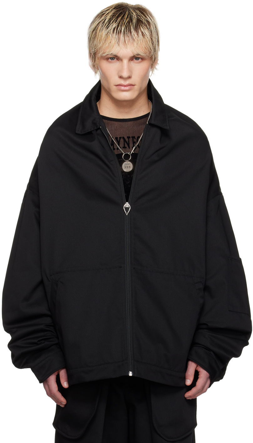 Jakna Jean Paul Gaultier Jean Paul Gaultier Shayne Oliver Edition Zip-Up Jacket Crna | 24/27-F-VE054-C048-00