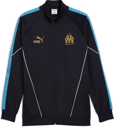 Jakna Puma Puma KING Olympique de Marseille Anthem Jacket Tamnoplava | 781557-16, 0