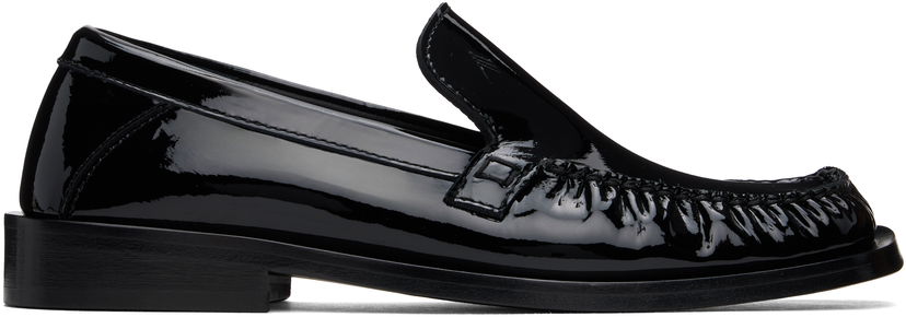 Odjeća The Attico Attico Charles Patent Leather Loafers Crna | 250WSH00856 LBT002AA