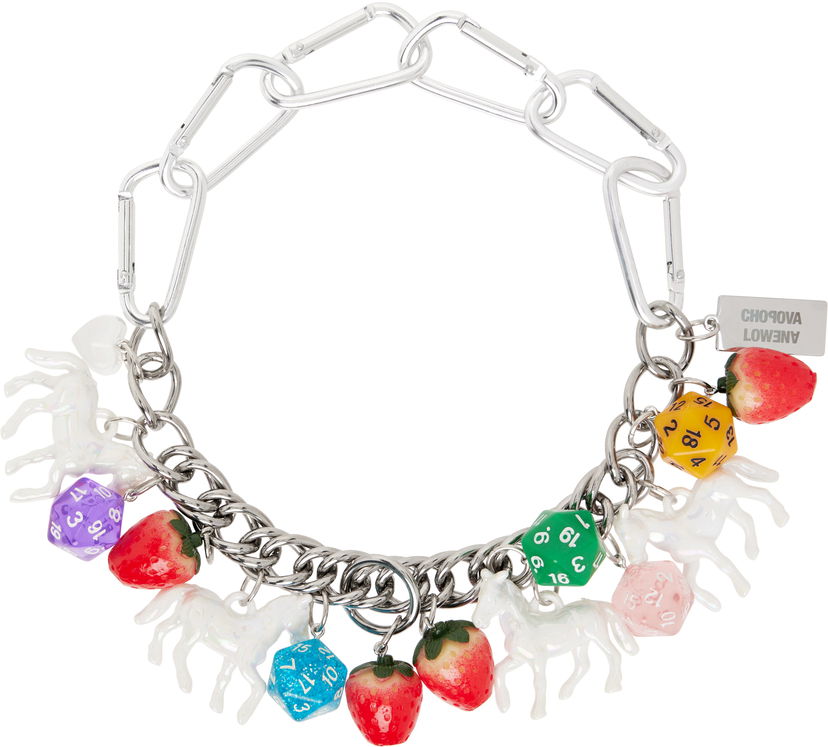 Privjesci za ključeve Chopova Lowena Chopova Lowena 'The Everything' Chain Necklace with Charms Višebojno | 6601