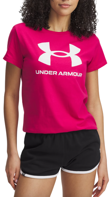 Majica kratkih rukava Under Armour Rival Logo Short Sleeve T-Shirt Ružičasta | 1356305-681, 0