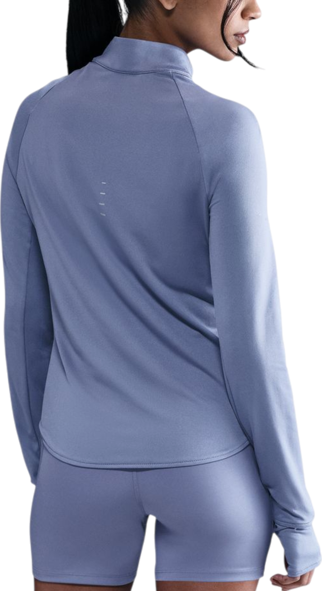 Majica kratkih rukava Nike Swift Long Sleeve Half-Zip Top with Thumbholes Plava | hq0499-499, 1