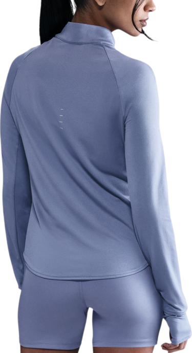 Majica kratkih rukava Nike Swift Long Sleeve Half-Zip Top with Thumbholes Plava | hq0499-499, 1