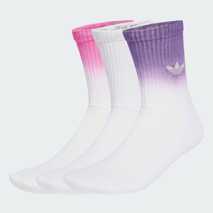Čarape adidas Performance Ombre Crew Socks - 3 Pairs Ljubičasta | JX5220