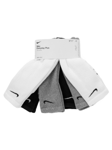 Čarape Nike Everyday Plus Cushion Crew Training Crew Socks (6 Pairs) Crna | 195241138749