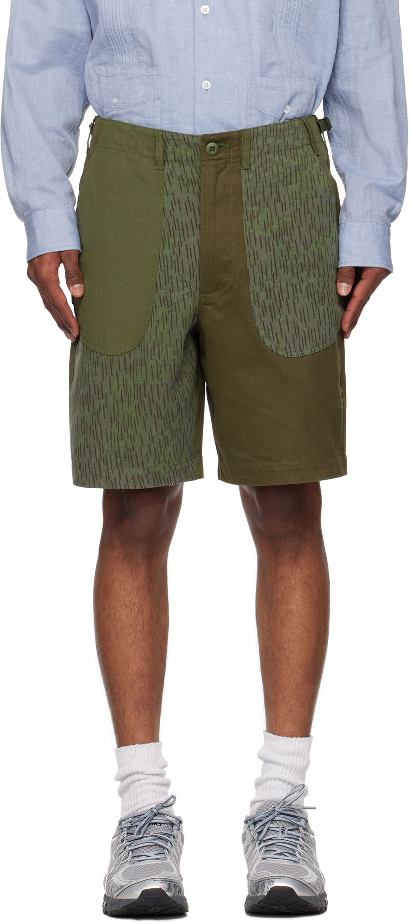 Kratke hlače Maharishi Maharishi Upcycled Fixed Deck Shorts Zelena | 6086