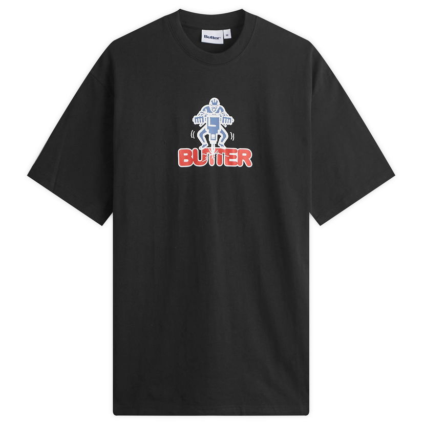 Majica kratkih rukava Butter Goods Jack Hammer T-Shirt Crna | BGQ224D20503