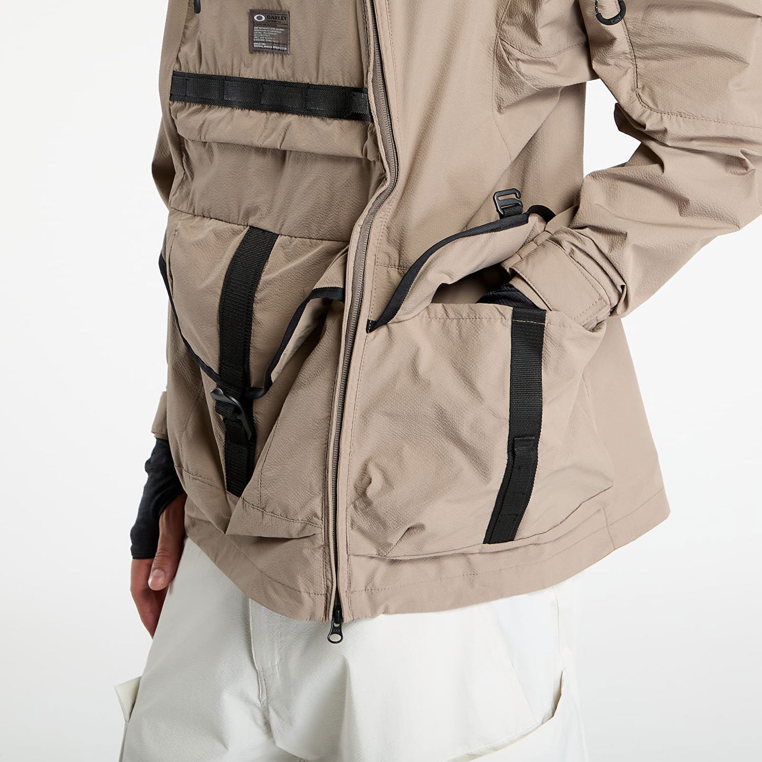 Jakna OAKLEY Oakley FGL Stroke Anorak Jacket Bež | FOA408118-881, 1