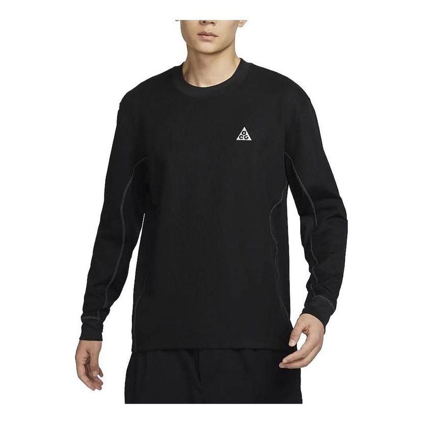 Džemper Nike ACG ACG 'Goat Rocks' Long-Sleeve Winterized Top Crna | FB8116-010