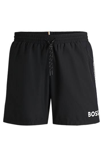 Kupaći kostimi BOSS BOSS Quick-Drying Swim Shorts with Contrast Details Crna | 50514429
