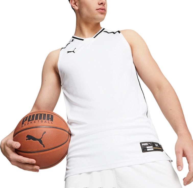 Dres Puma Hoops Team Game Jersey Bijela | 676628-02