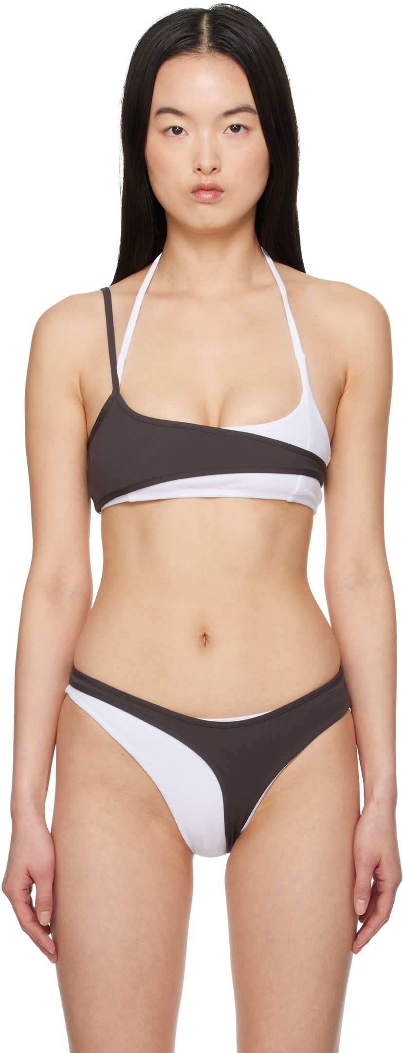 Kupaći kostimi Ottolinger Ottolinger Layered Bikini Top Bijela | 10280030302