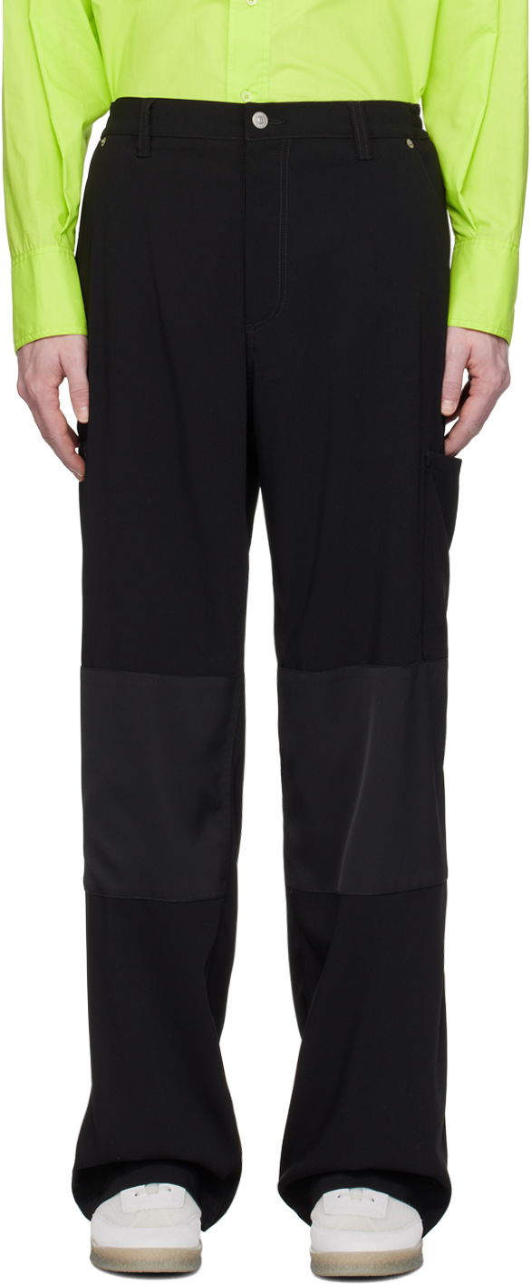 Hlače Maison Margiela MM6 Pocket Trousers Crna | SH0KA0003 S78536