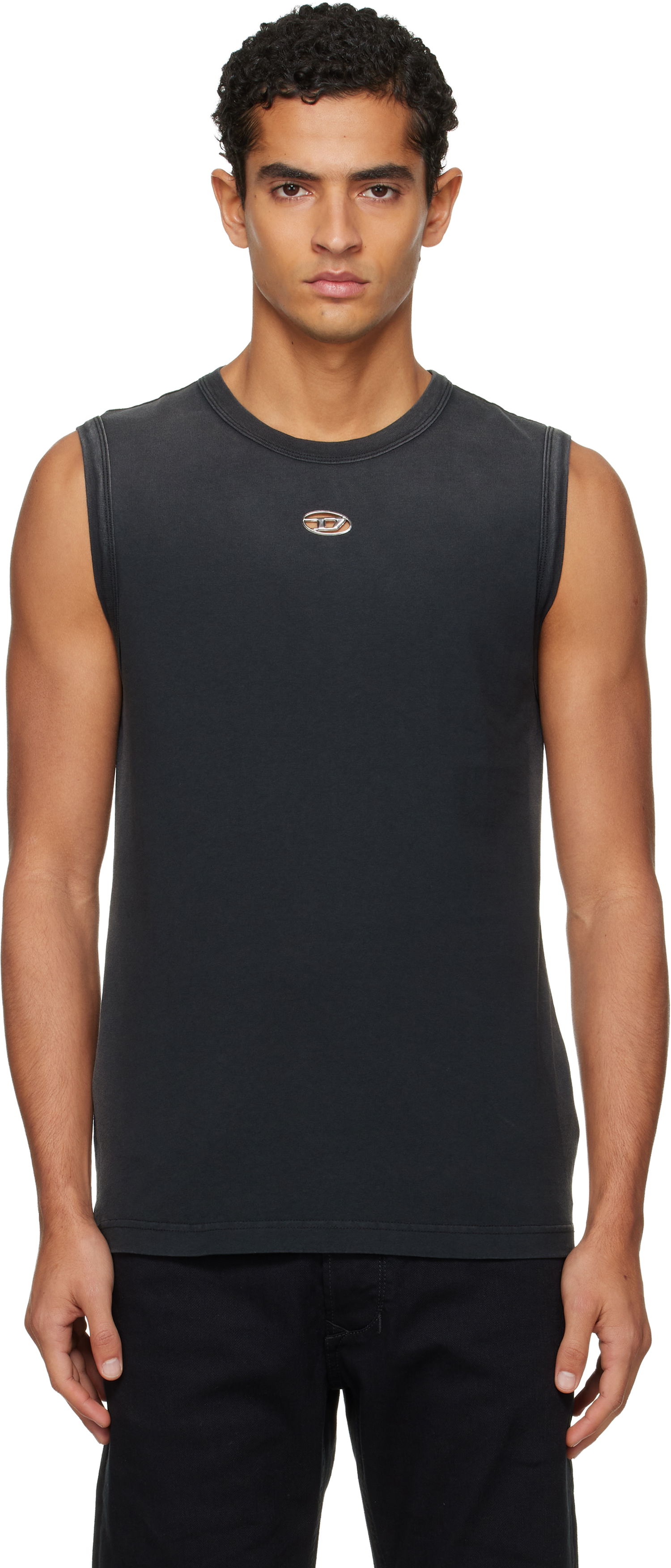 Majica bez rukava Diesel T-Brico-New Tank Top Crna | A19632-0CHBI-9XXA, 0