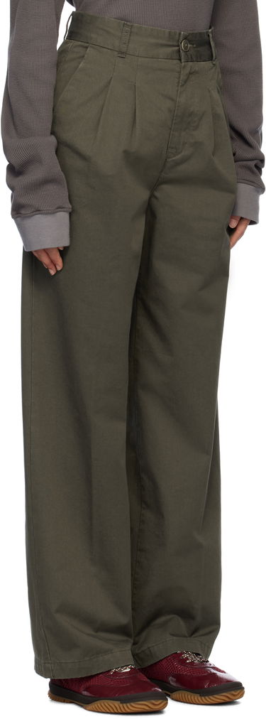 Hlače Carhartt WIP Leola Casual Pants Crna | I033147-964.06, 2