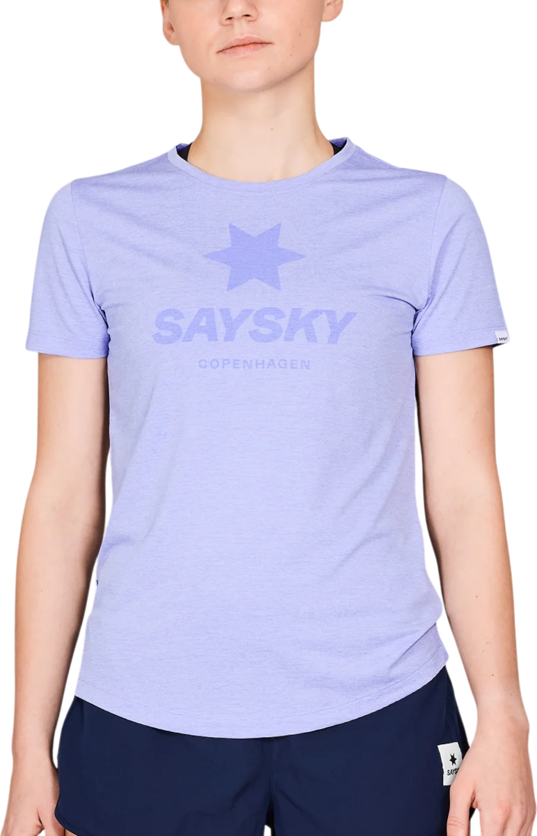 Majica kratkih rukava Saysky Saysky Logo Combat Pro T-Shirt Ljubičasta | nwrsi30c7008, 0