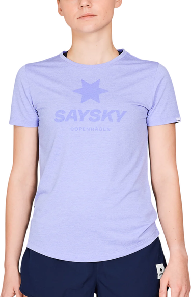 Majica kratkih rukava Saysky Saysky Logo Combat Pro T-Shirt Ljubičasta | nwrsi30c7008, 0