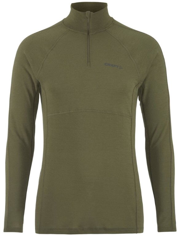 Majica kratkih rukava Craft Craft ADV Wool Merino HZ Long Sleeve Shirt Zelena | 1914109-664000