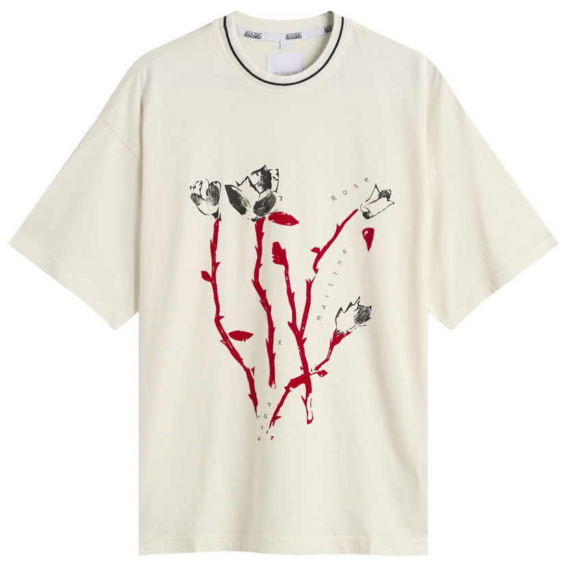 Majica kratkih rukava Napapijri Martine Rose Rose Graphic T-Shirt Bež | NP0A4I56-206