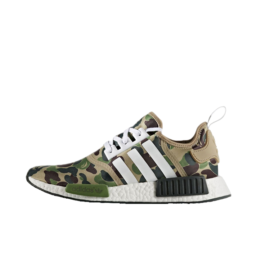 Tenisice i cipele adidas Originals Bape x NMD R1 Zelena | BA7326