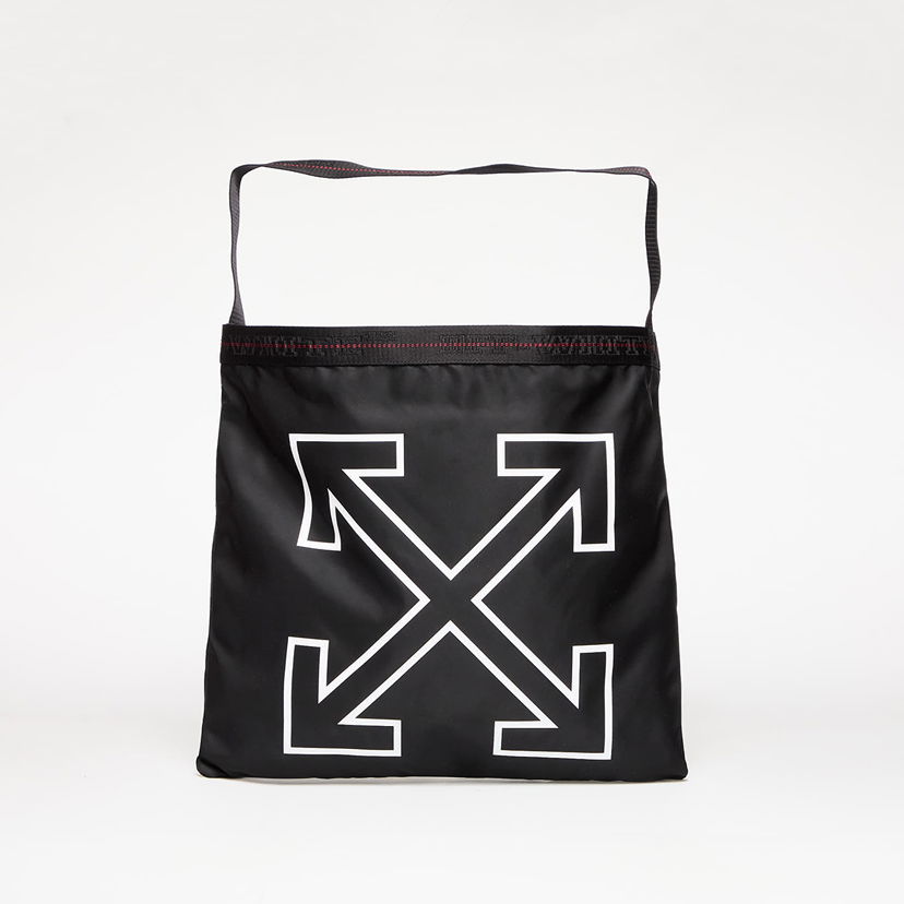Tote bag Off-White Black and White Heritage Tote Bag Crna | OMNA20LC99FAB0011001