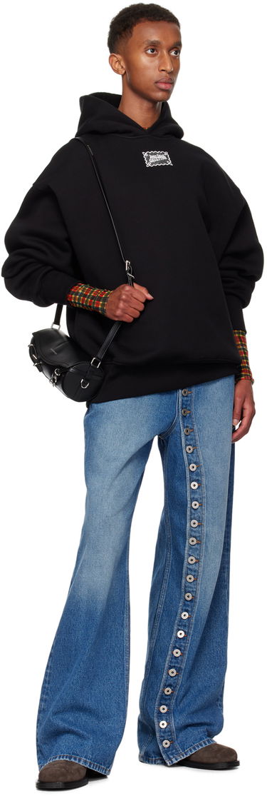 Dukserice Jean Paul Gaultier Jean Paul Gaultier Lace Label Hoodie Crna | 24/31-F-SW044I-J057-0001, 3