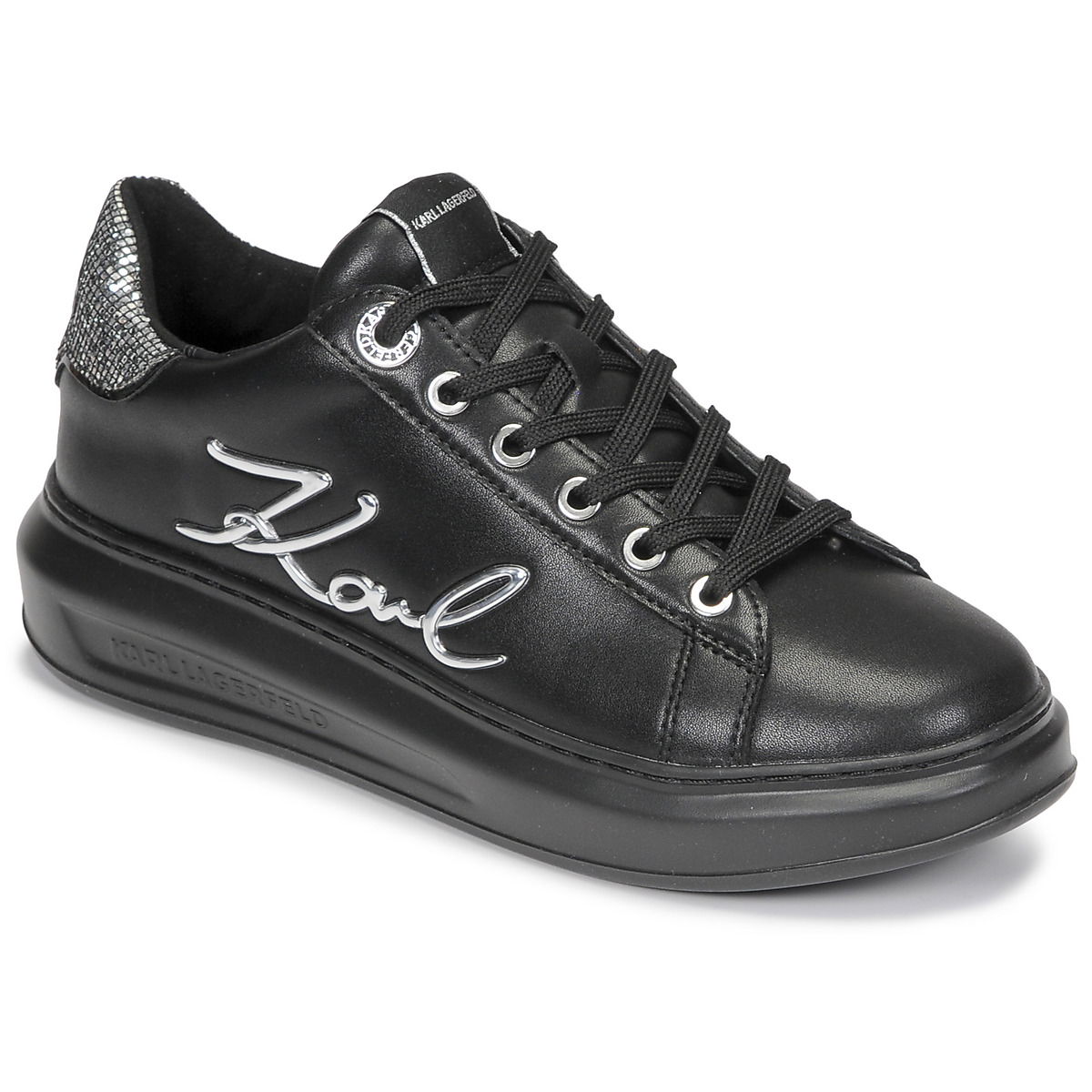 Tenisice i cipele KARL LAGERFELD KAPRI Signia Lace Lthr Crna | KL62510A-00S, 1