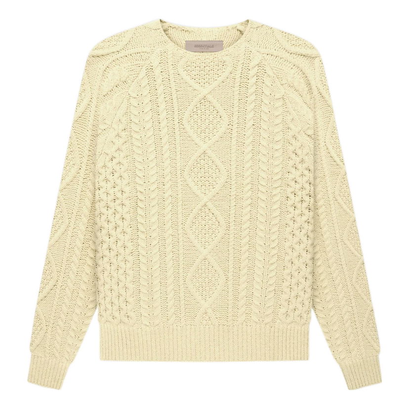 Džemper Fear of God Fear of God Essentials Knit Sweater Bež | FOG-FW22-403