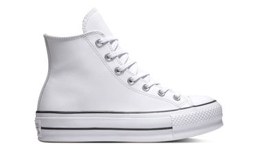 Tenisice i cipele Converse Chuck Taylor All Star Platform Leather High-Top Bijela | 561676C, 0