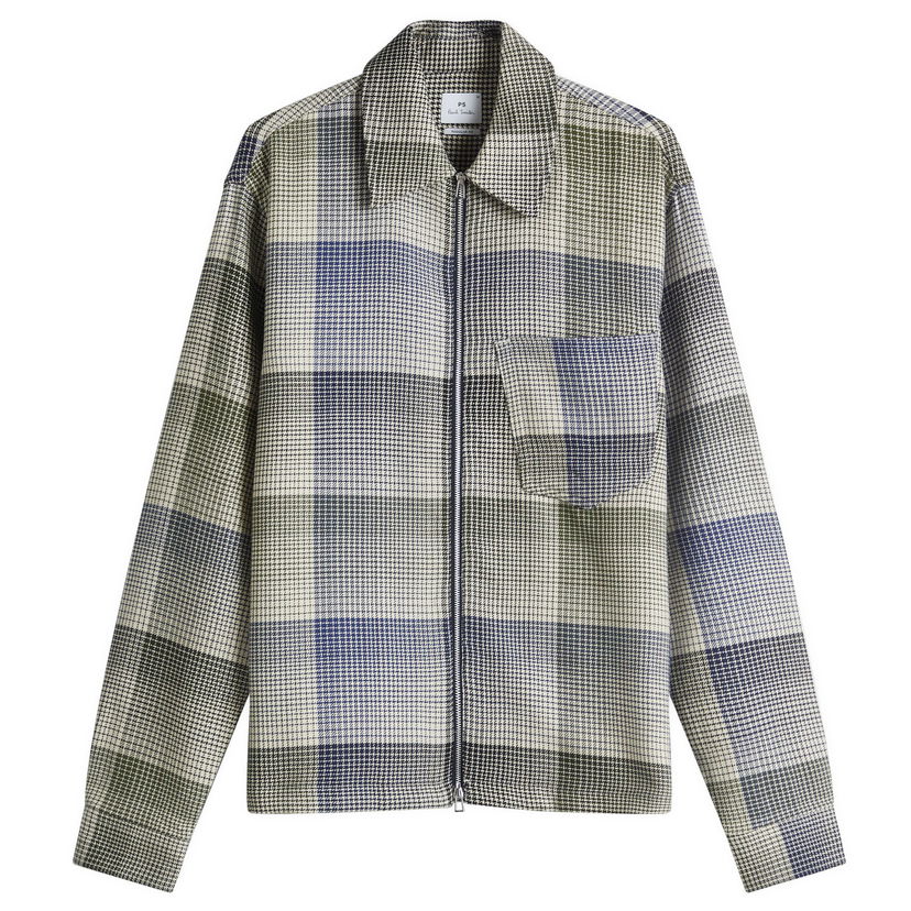 Košulja Paul Smith Paul Smith Zip Front Plaid Shirt Višebojno | M2R-366Z-P22265-60