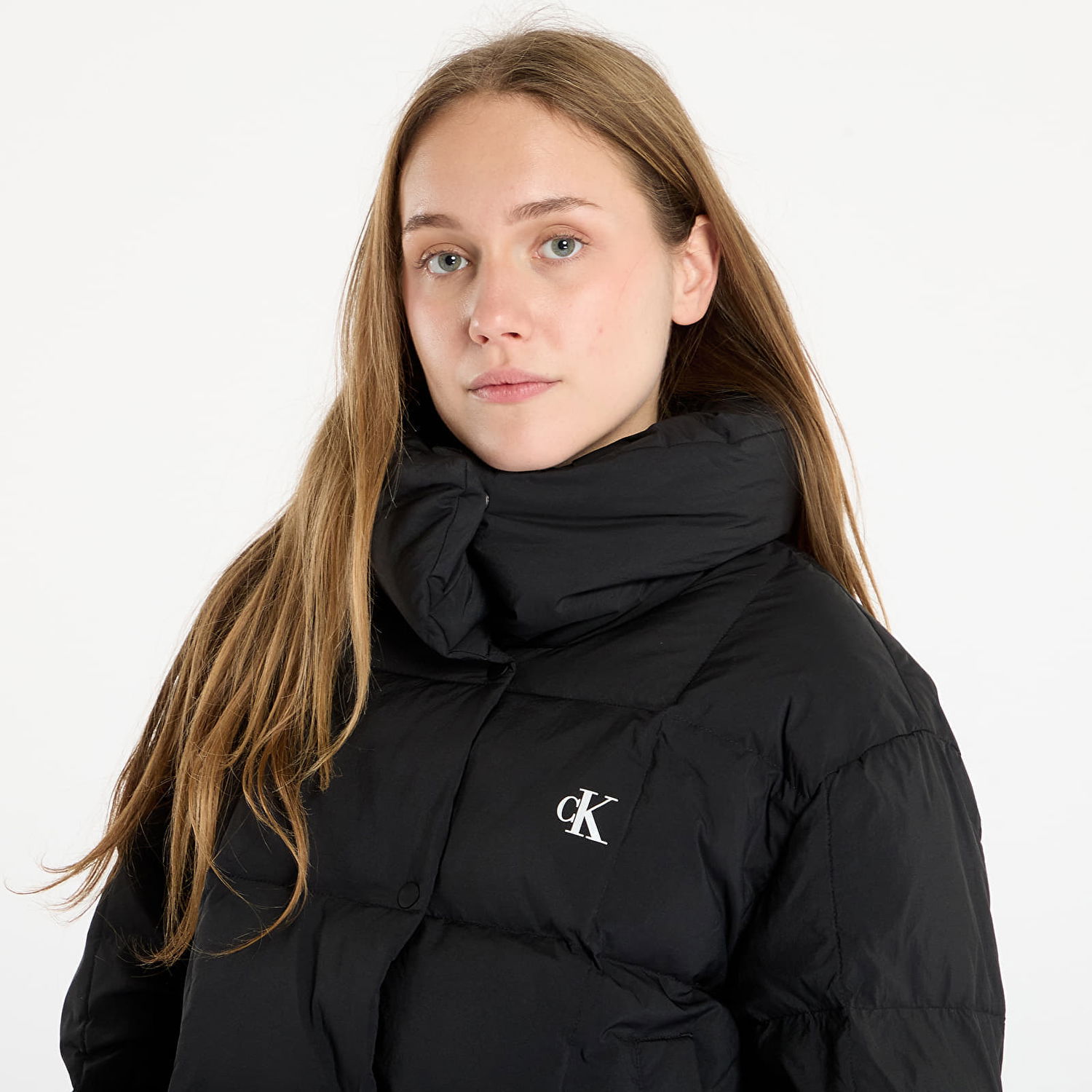 Pernata jakna CALVIN KLEIN Jeans Short Down Puffer Jacket Crna | LV044D521G UB1, 1