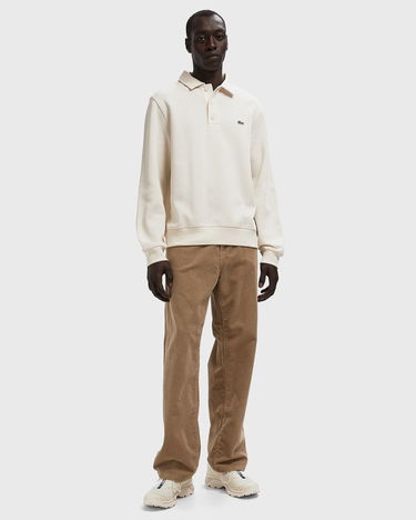 Polo majica Lacoste Lacoste Long Sleeve Polo Shirt Bež | SH5781-XFJ, 2