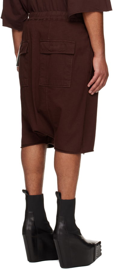 Kratke hlače Rick Owens Rick Owens DRKSHDW Concordians Drawstring Pods Shorts Smeđa | DU02E7380 RIGP, 2
