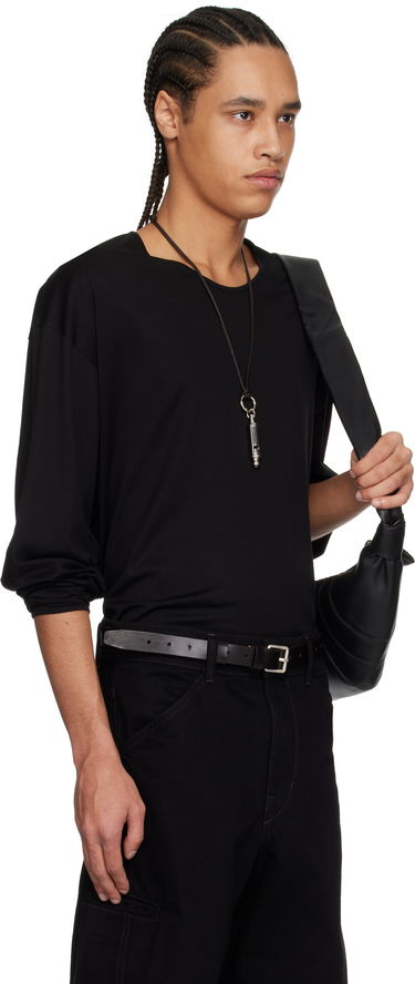 Majica kratkih rukava LEMAIRE Lemaire Relaxed Long Sleeve T-Shirt Crna | TO1375 LJ1018, 1