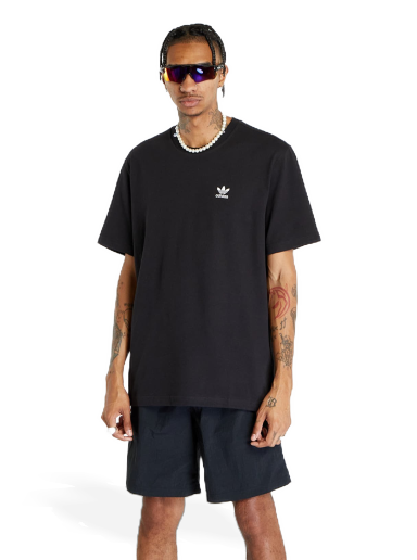 Majica kratkih rukava adidas Originals Back+Front Trefoil Boxy Tee Crna | II5760