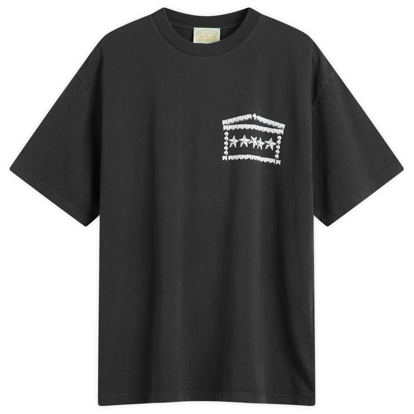 Majica kratkih rukava Aries Studmageddon Graphic Tee, Size Large Crna | AR60011-BLK