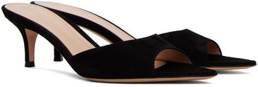 Tenisice i cipele Gianvito Rossi Pointed Suede Heeled Mules Crna | G15110.55RIC.CAM, 3