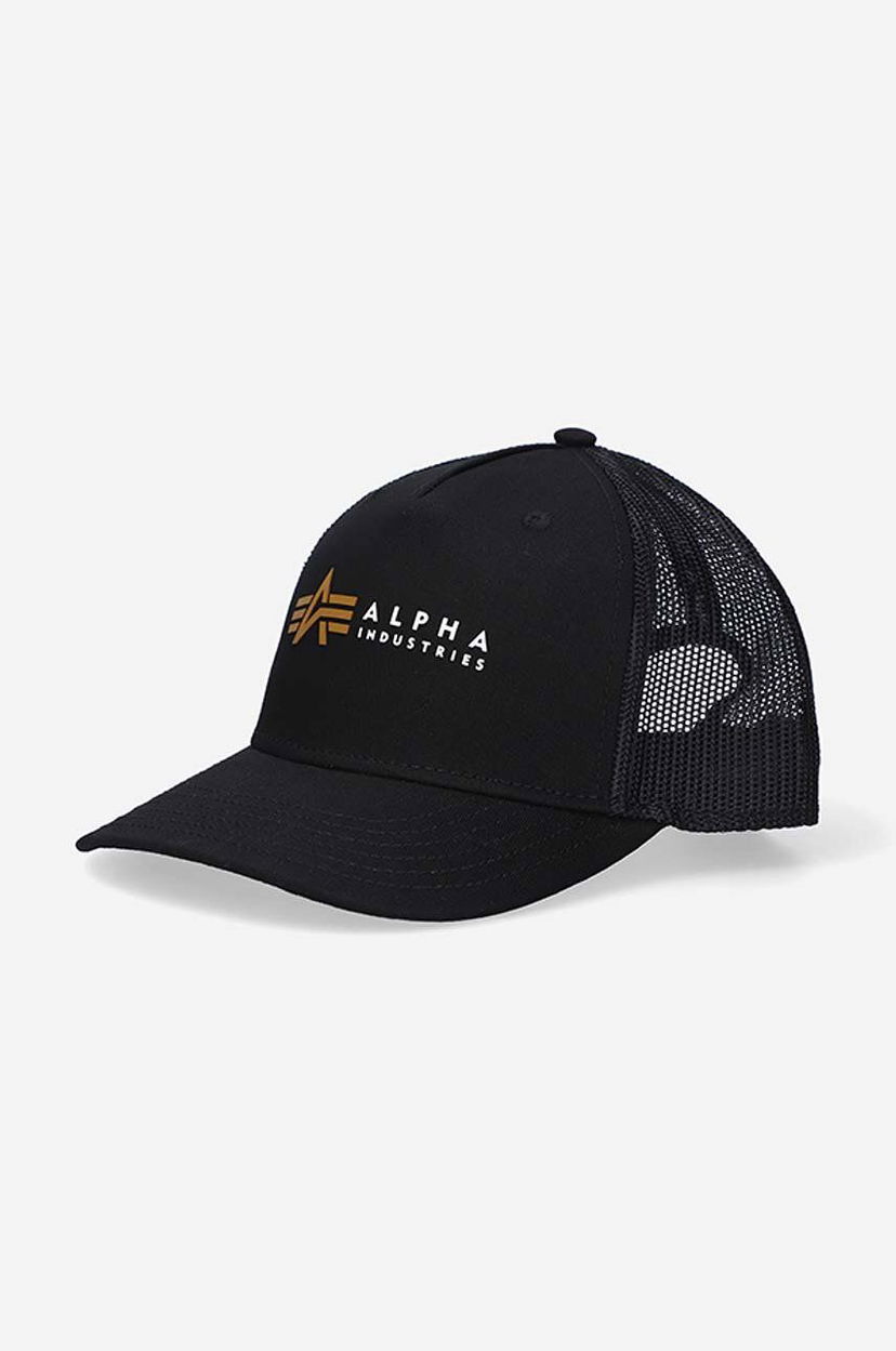 Kapa Alpha Industries Alpha Industries Trucker Cap Crna | 106901.03