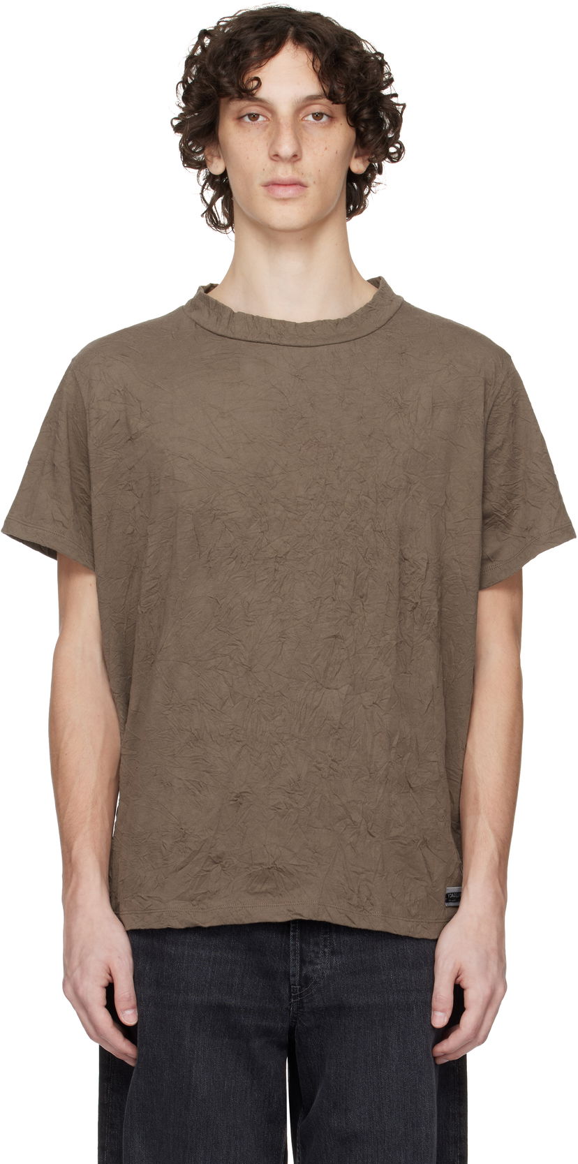 Majica kratkih rukava OUR LEGACY OUR LEGACY Bliss T-Shirt Smeđa | M2256BTC