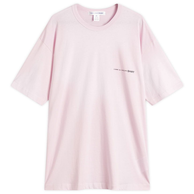 Majica kratkih rukava Comme des Garçons CDG SHIRT Logo Tee Ružičasta | FO-T023-051-3