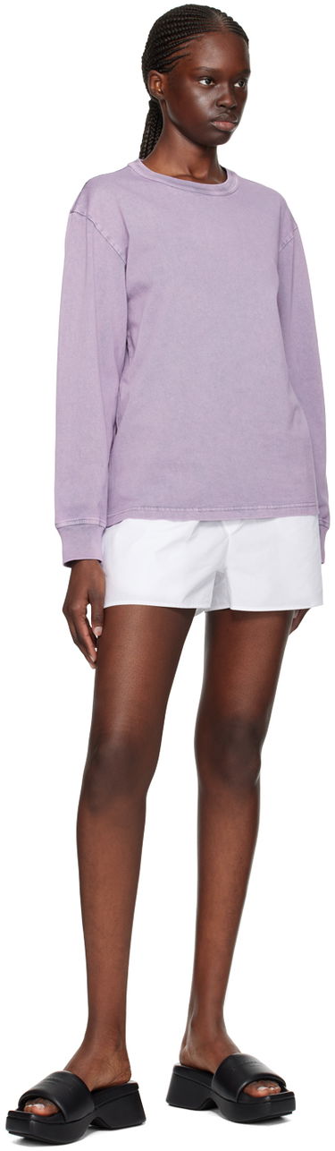 Kratke hlače Alexander Wang Alexander Wang.t Button-Fly Shorts Bijela | 4WC2244370, 3