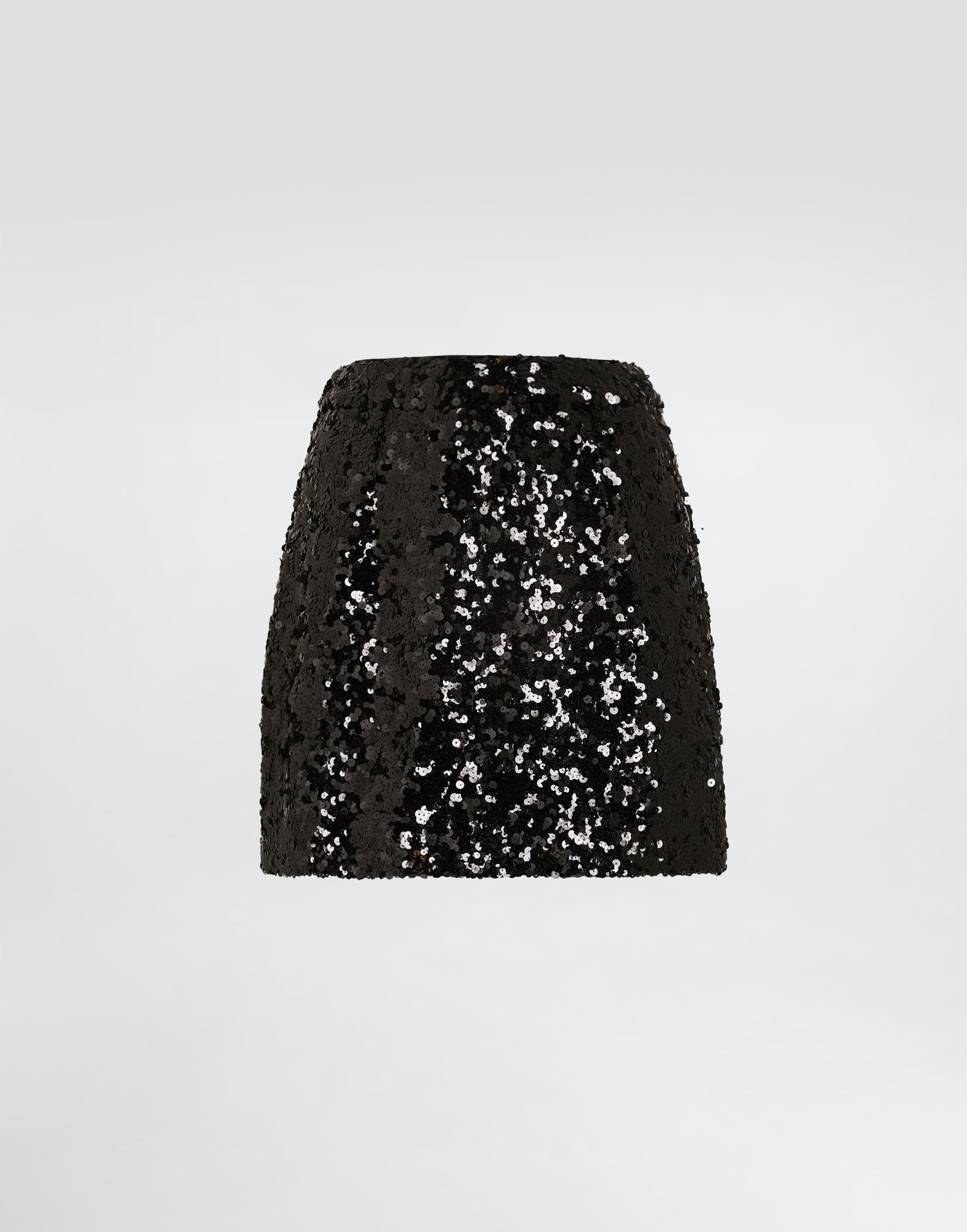 Suknja Dolce & Gabbana Dolce & Gabbana Sequined Skirt Collection Crna | F4DADTHLMZMN0000, 0